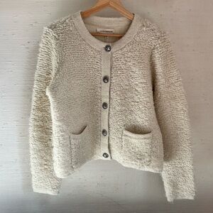 NEW Lucky Brand Teddy Sweater  Lady Jacket, Women’s Size M